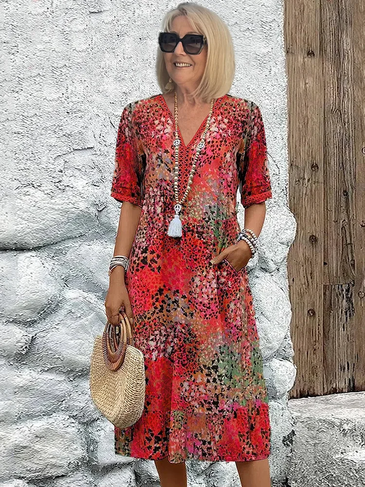 Coraline - Elegante en moderne midi-jurk
