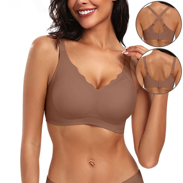 Fiorella - Naadloze Scalloped Push-Up Bh
