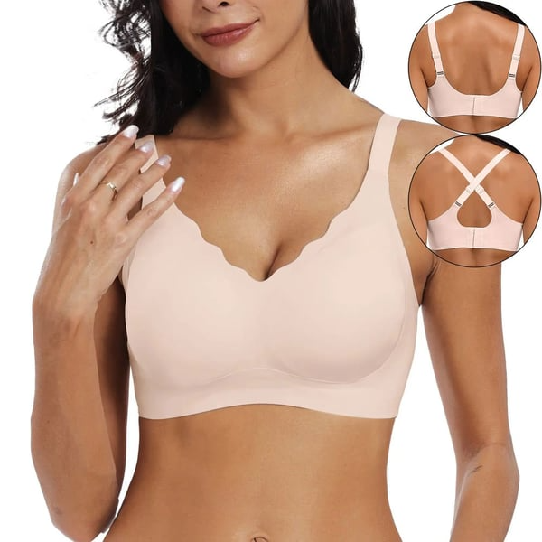 Fiorella - Naadloze Scalloped Push-Up Bh