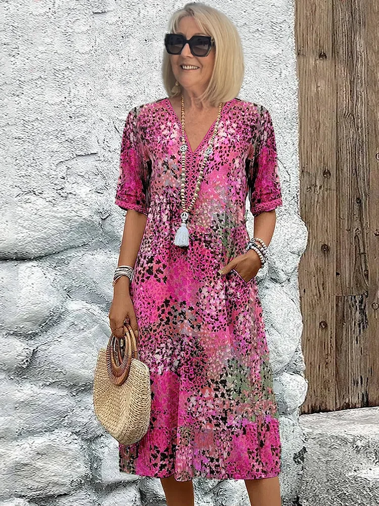 Coraline - Elegante en moderne midi-jurk