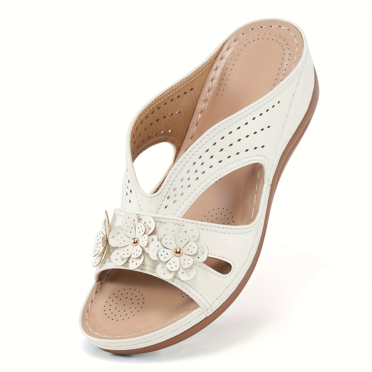 Norabel - Sandalen met orthopedische comforthak – Stabiliteit, lichtheid en natuurlijke houding
