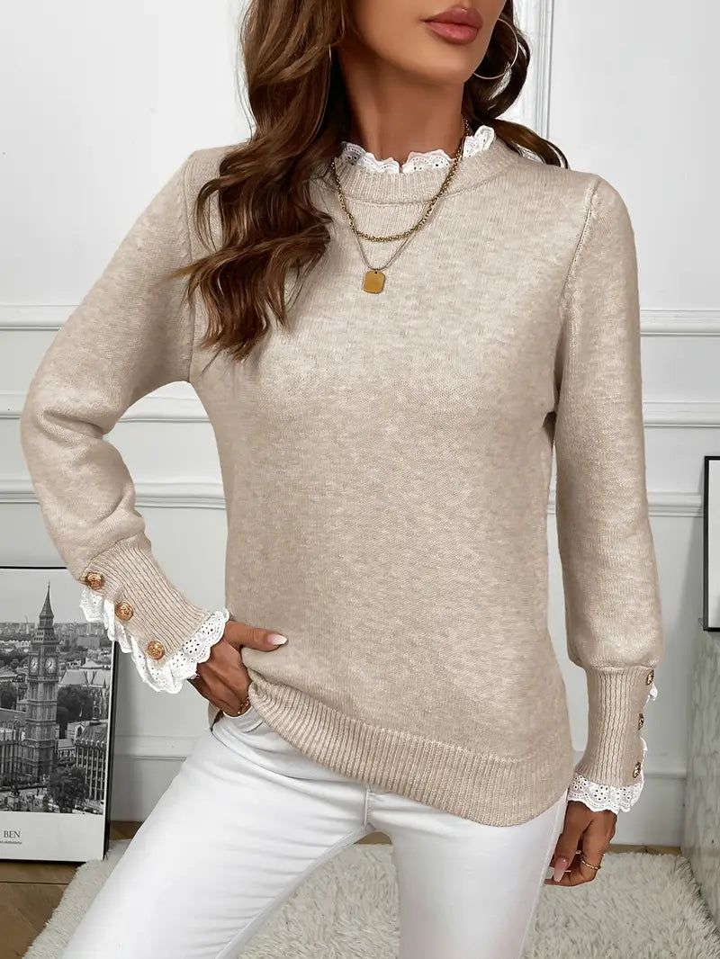 Inaya - Elegante gebreide trui voor dames