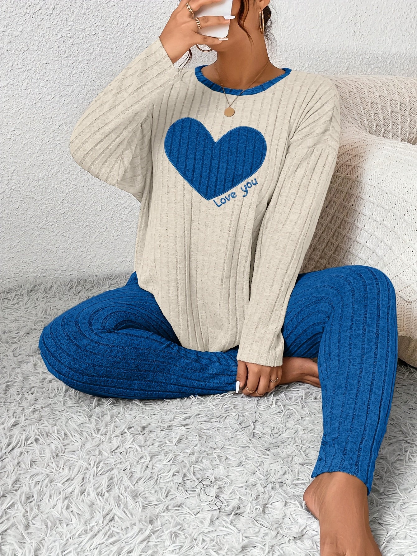 Javelle - Set Loungewear Hart Comfort Relax