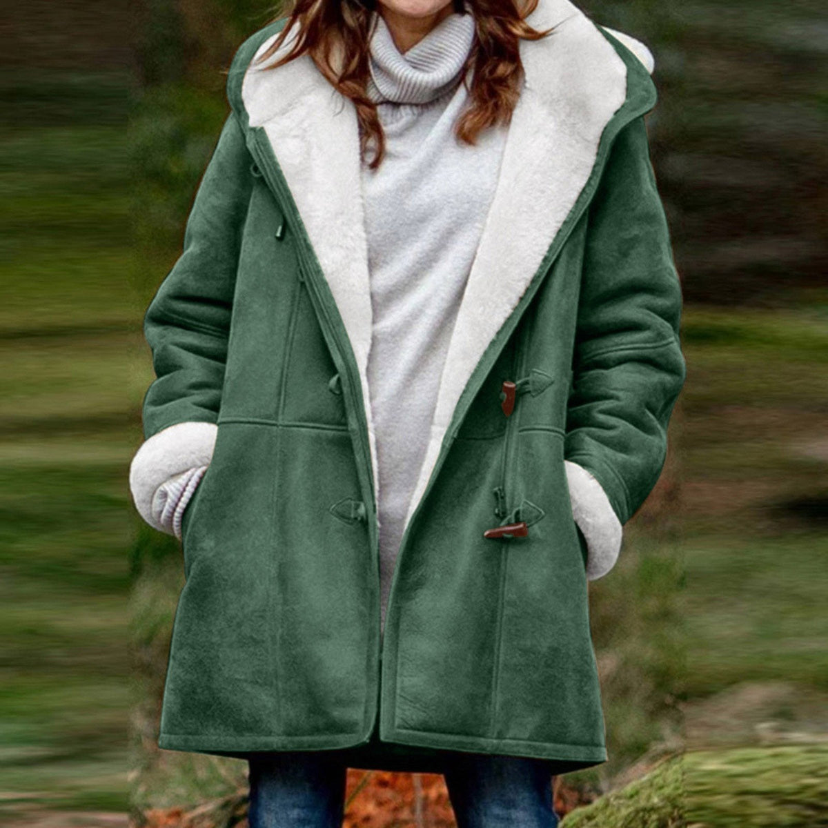 Nienke - Warme winterjas met een unieke look