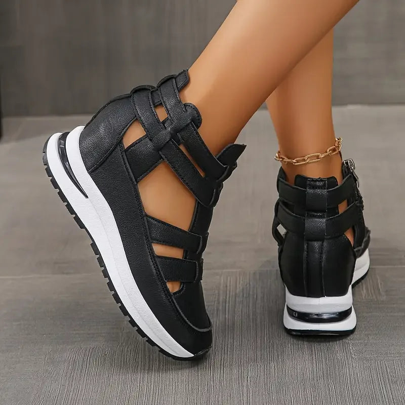 Romina - Elegante en lichtgewicht sandalen met sleehakken