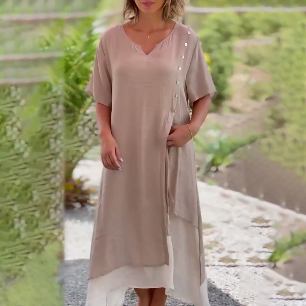 Elara Dress - Ultiem Comfort en Stijl