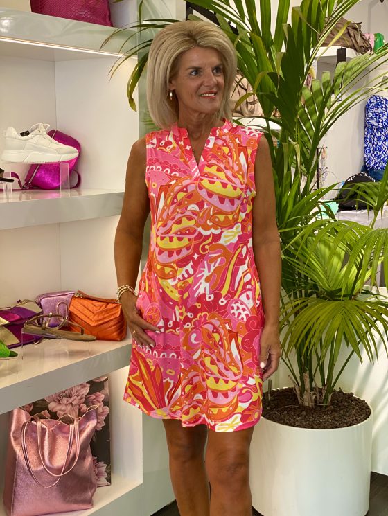 Ilira - Elegante jurk met V-hals