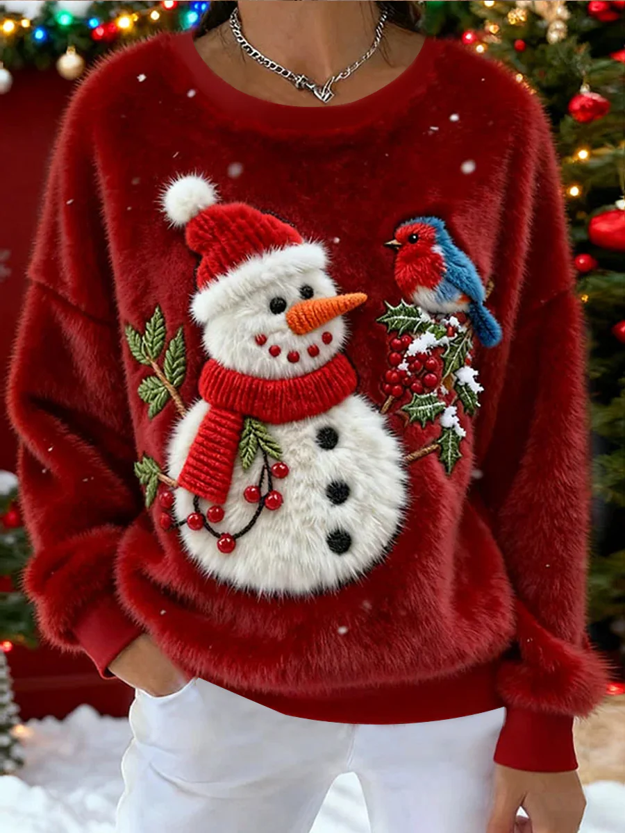 Lunaviera - Hoodie Flanel Kerst Kat
