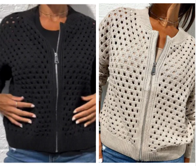Florence - Gebreid vest voor dames