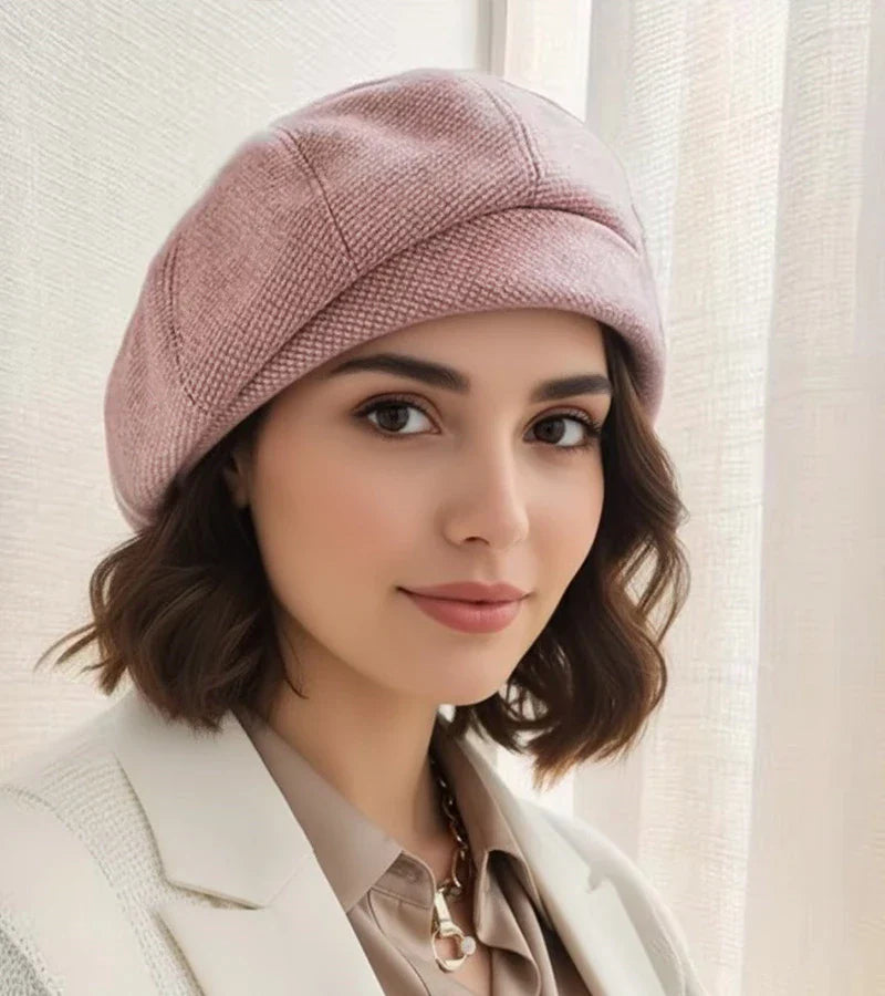 Rhosalissea - Parijse Baret met Tijdloze Elegantie
