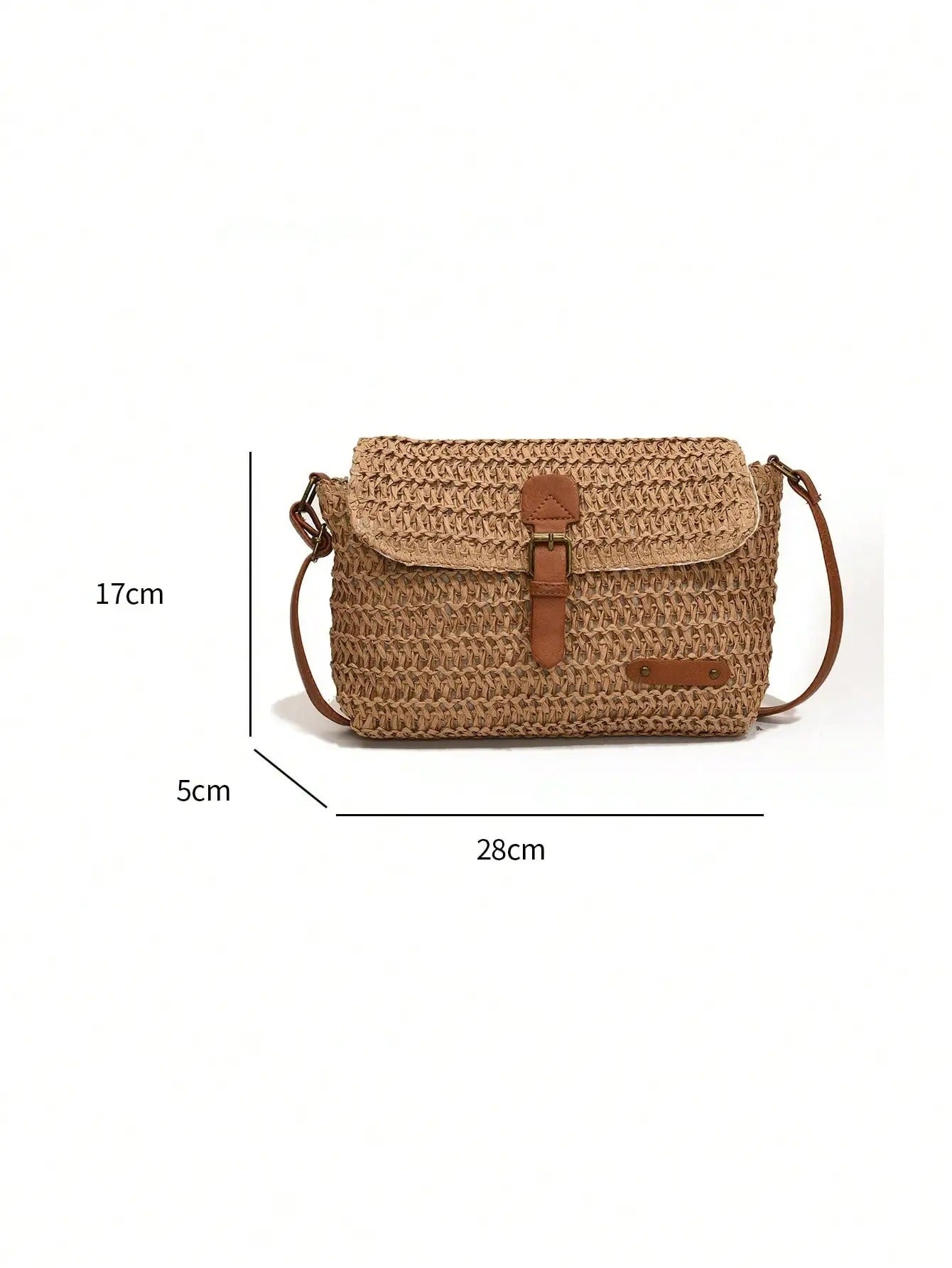 Evelien - Schoudertas van natuurlijk stro – Het onmisbare zomeraccessoire