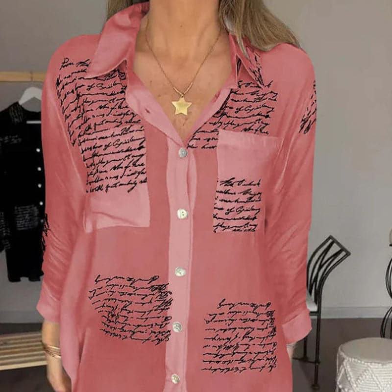 Gisandre - Moderne Gedrukte Blouse voor Dames