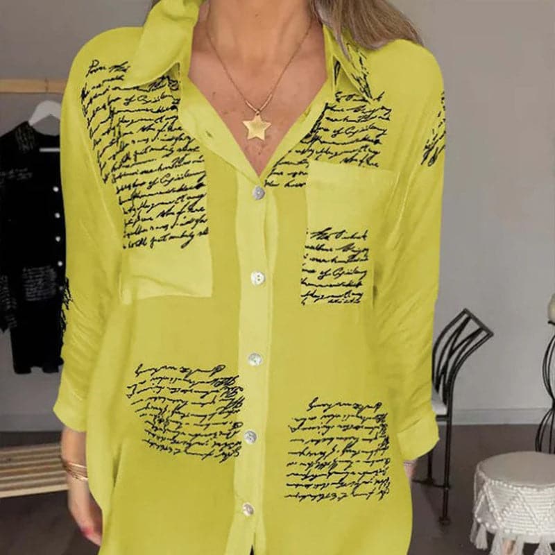 Gisandre - Moderne Gedrukte Blouse voor Dames