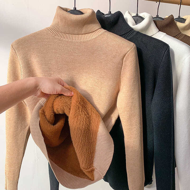 Clementine - Turtleneck Trui Elegantie en Warmte voor de Winter
