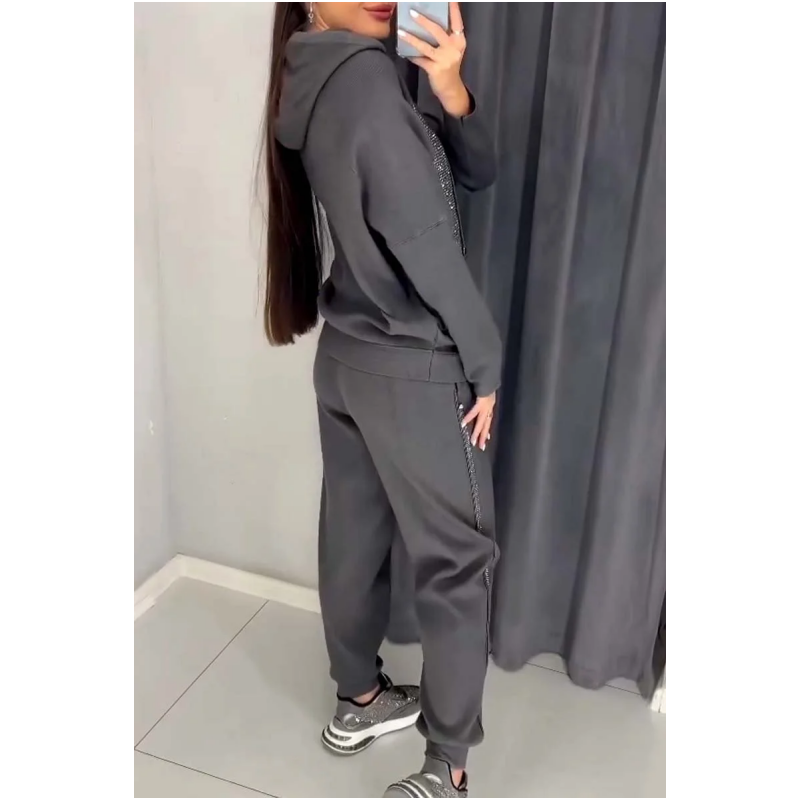 Cécile - Casual Set met Capuchon en Broek voor Dames