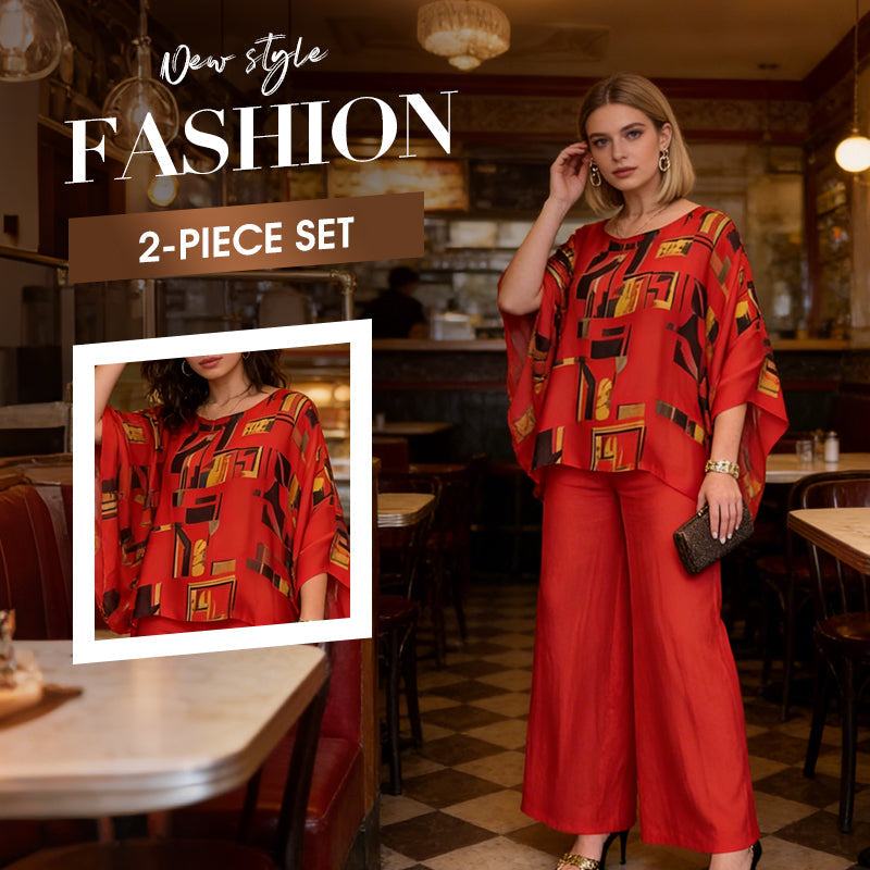 Florika - Elegante Gedrukt Dames Twee Delig