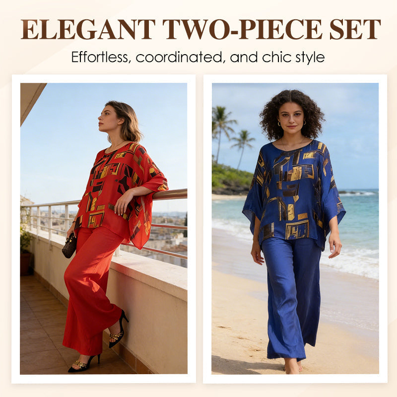 Florika - Elegante Gedrukt Dames Twee Delig