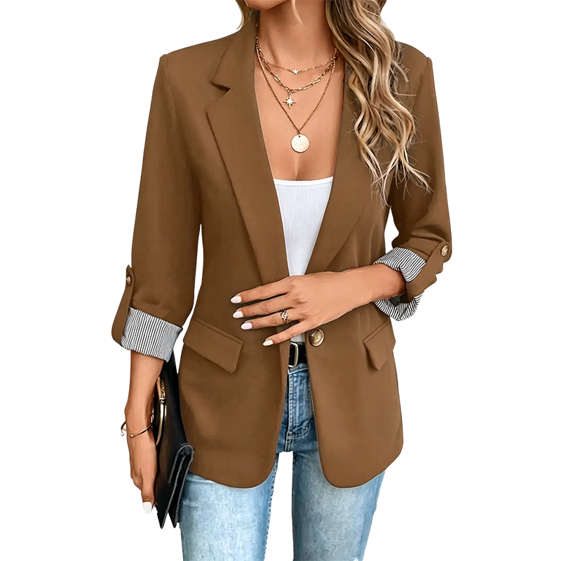 Gwendoline - Lichte elegante damesblazer voor dagelijkse looks