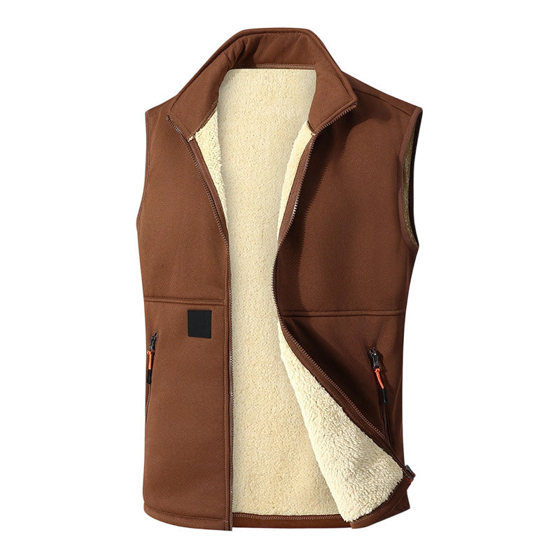 Ninette - Dames gilet met rits, gevoerd met pluche