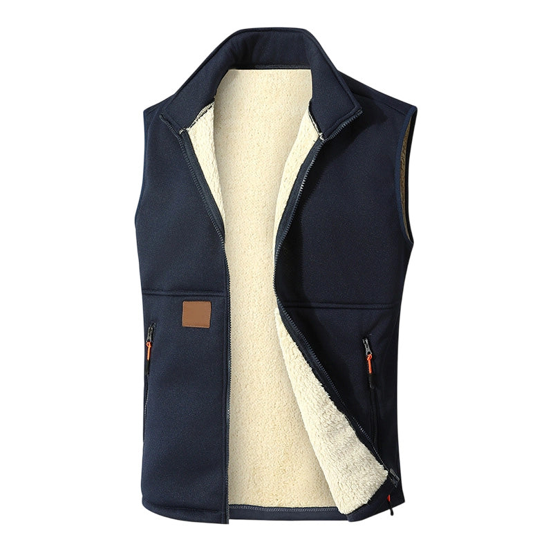 Ninette - Dames gilet met rits, gevoerd met pluche