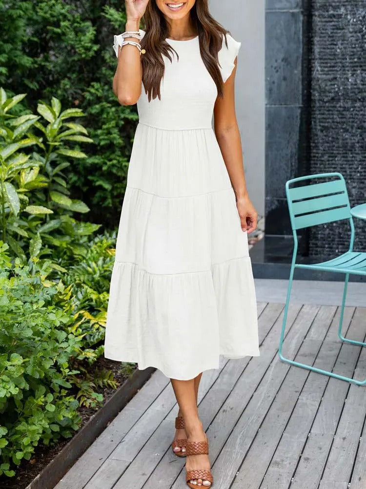 SANDY- COMFORTABELE MAXI JURK