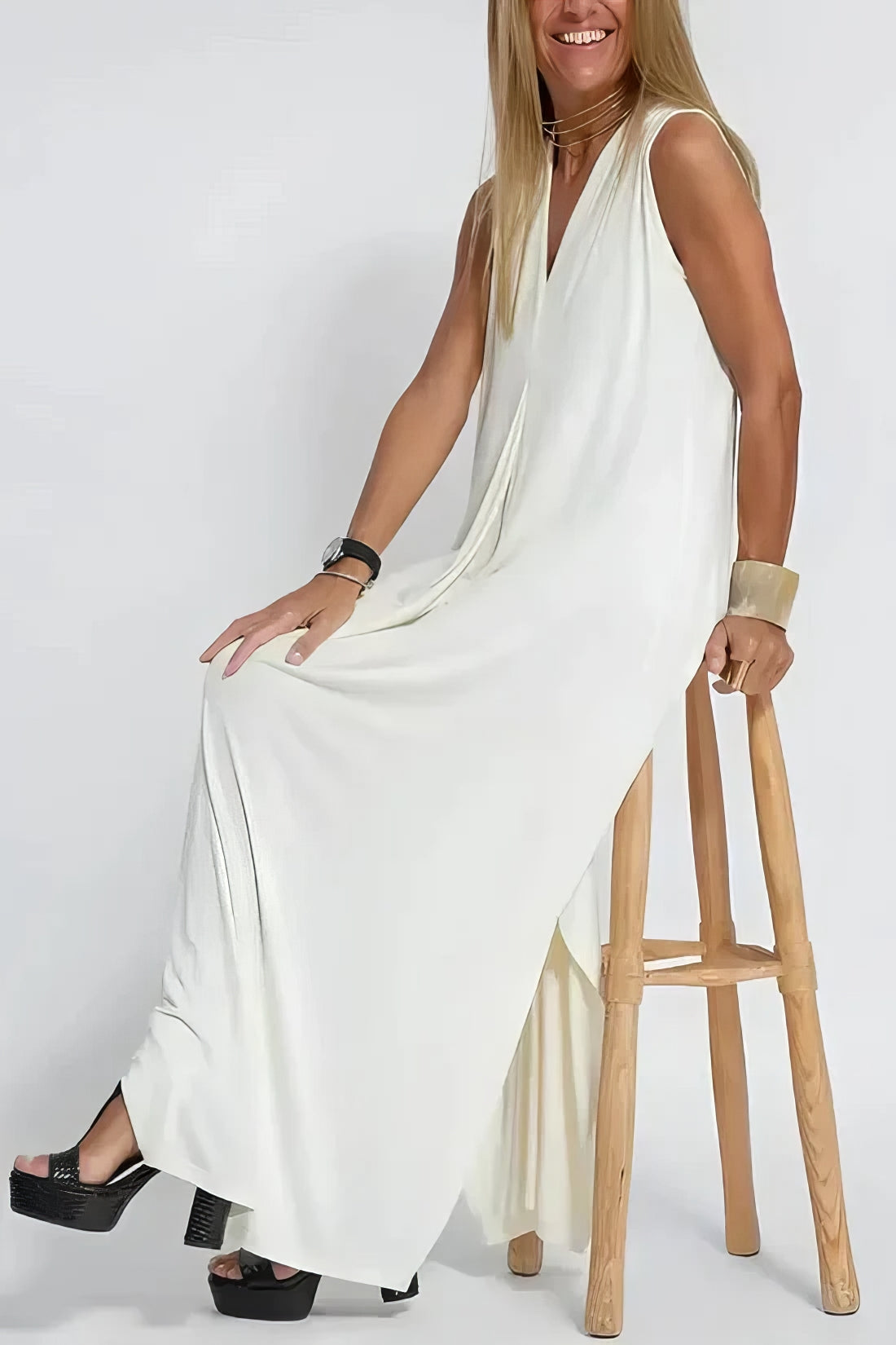 Katriel - Elegante jurk met een verhogende snit