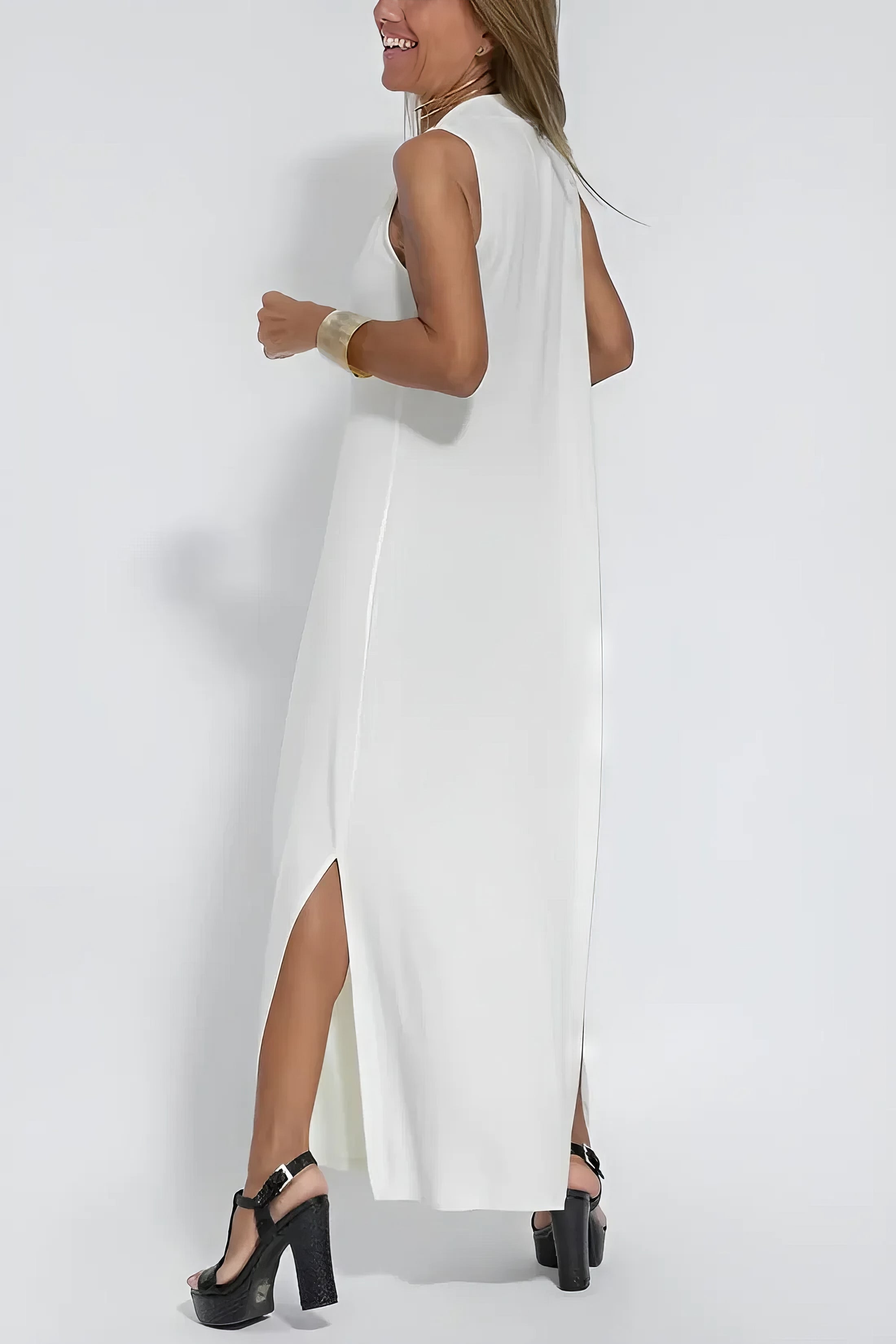 Katriel - Elegante jurk met een verhogende snit