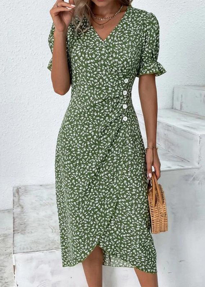 Aysel Elegante en Comfortabele Bloemenjurk