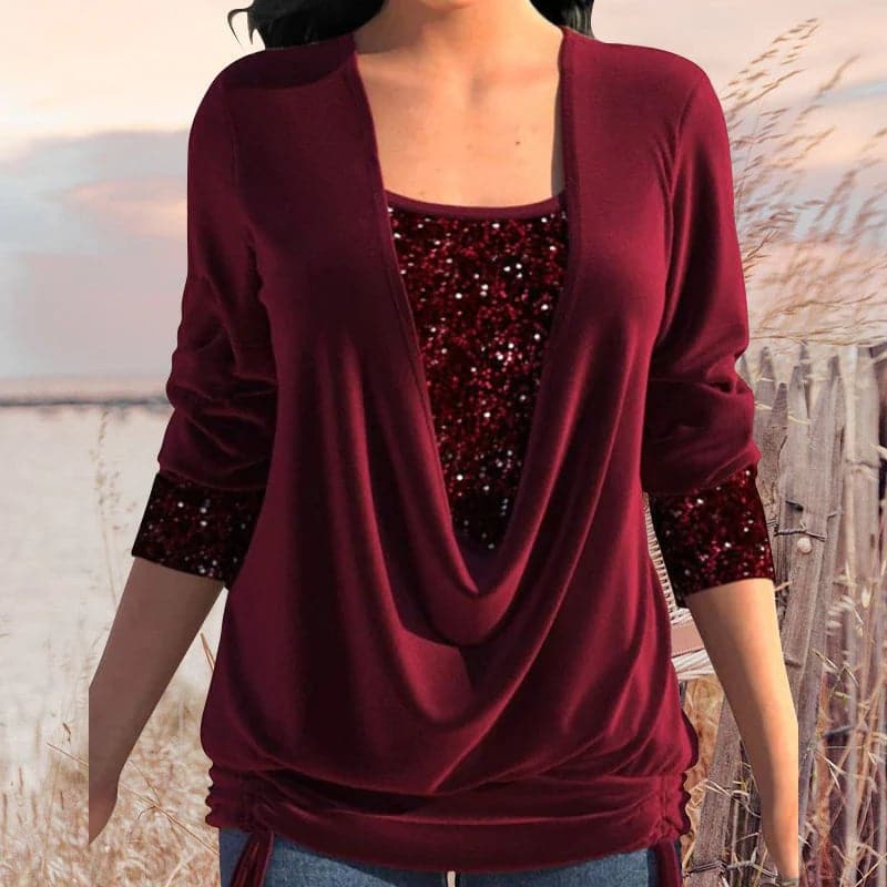 Moon - Prachtig shirt met pailetten