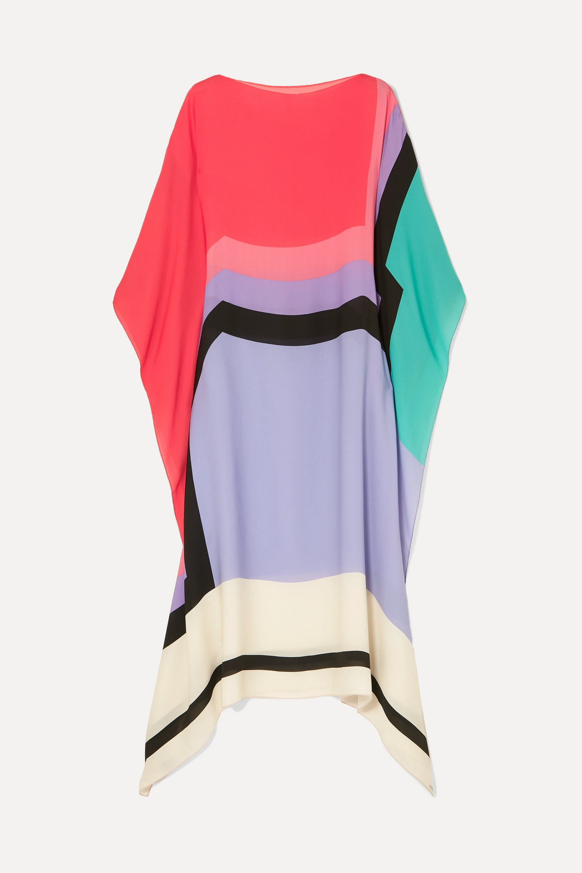 Rayna - Caftan met Geometrische Print