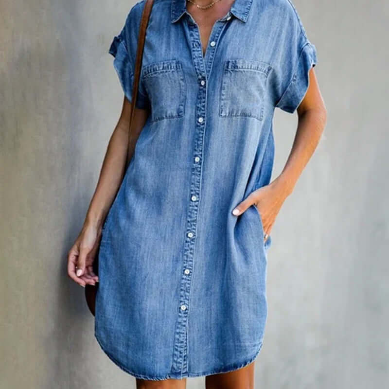 Noeline - Zomer Denim Jurk