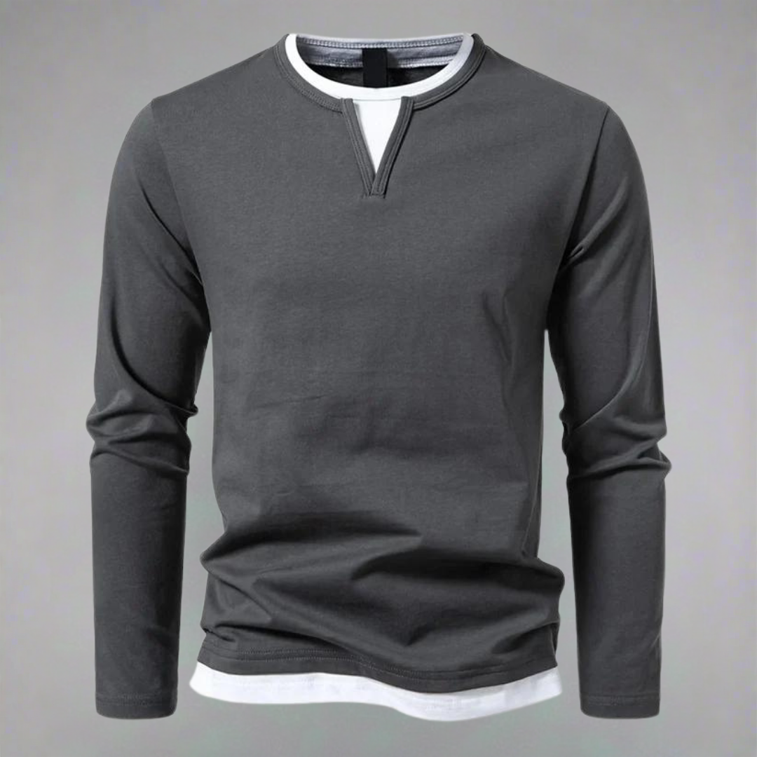 Ryan – Lange Mouwen Trui met V-Hals