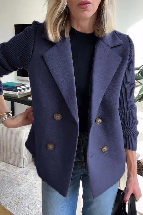 Augustine - Casual blazer met unieke mouwen