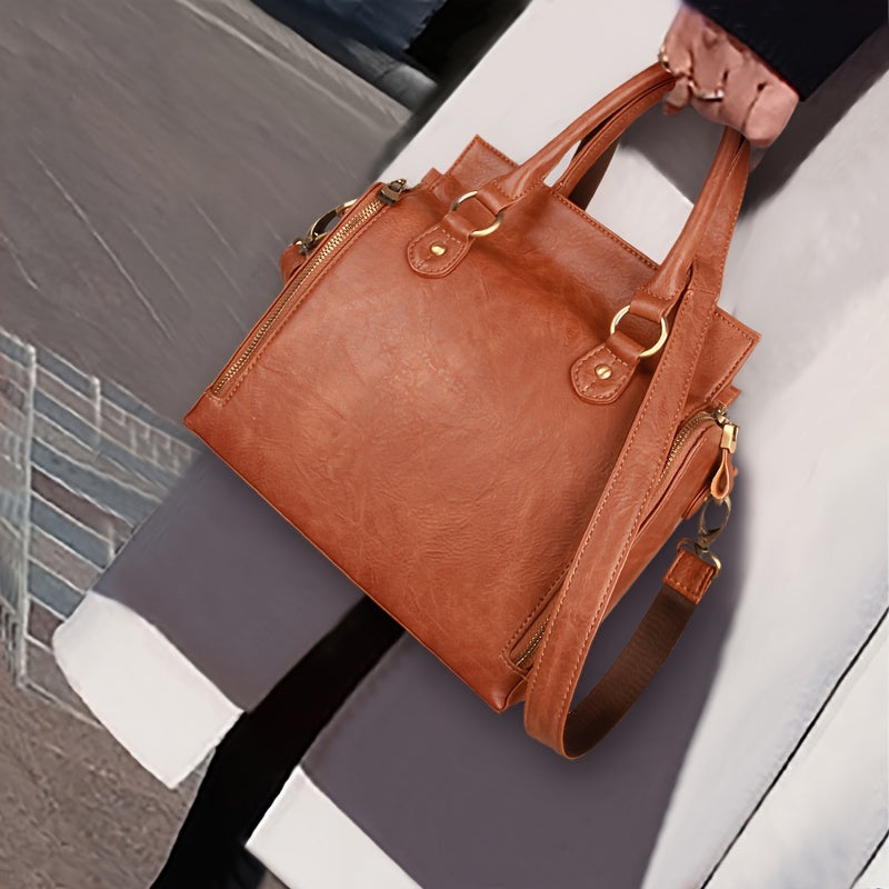 Eliza️ - Elegante Vintage Crossbody Handtas