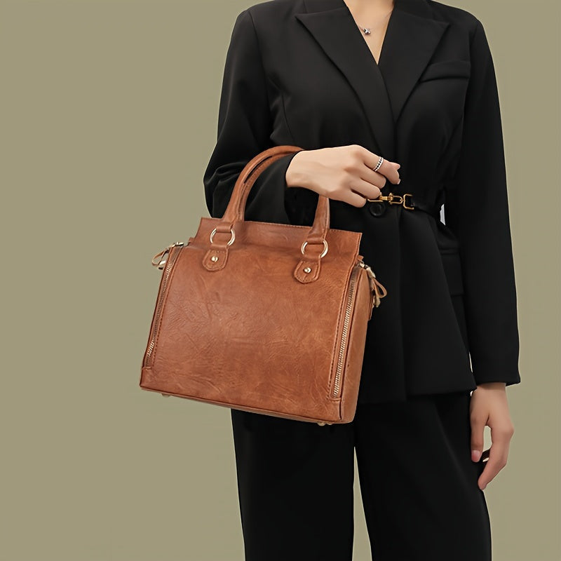 Eliza️ - Elegante Vintage Crossbody Handtas