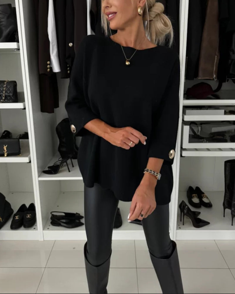 Heleen - Stijlvolle trui met unieke details
