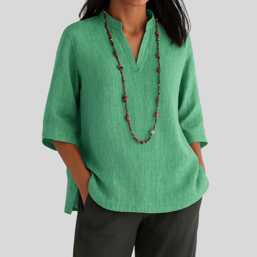 Sirelia - Lichte zomerblouse – Vrijheid, frisheid en elegantie voor elke dag
