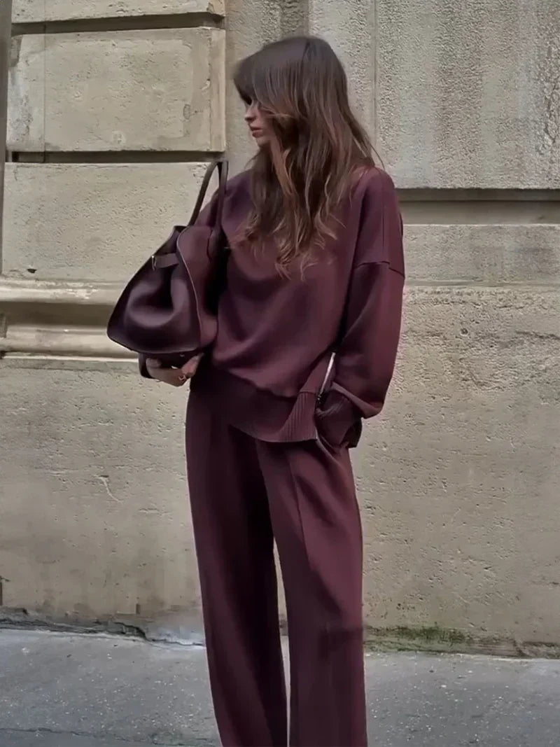 Brenara - Casual Set van Ruime Sweat