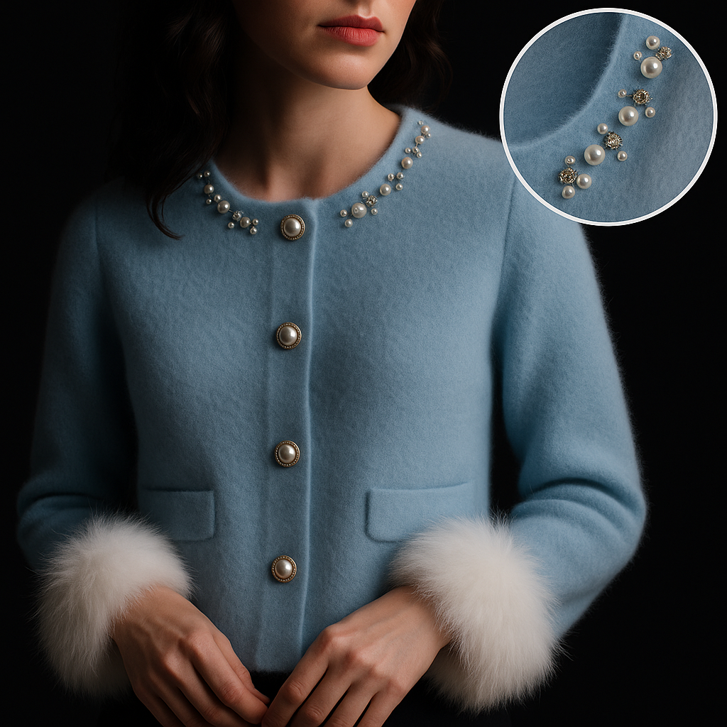 Brinelle - Cardigan Angelina in Kasjmier