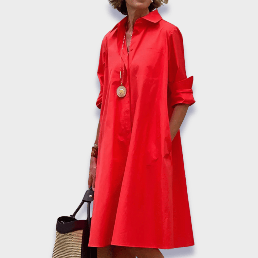 Ysolde - Stijlvolle Polo Dress van premium stof