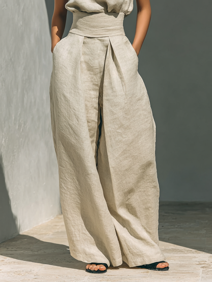 Fynelle - Elegante mouwloze set