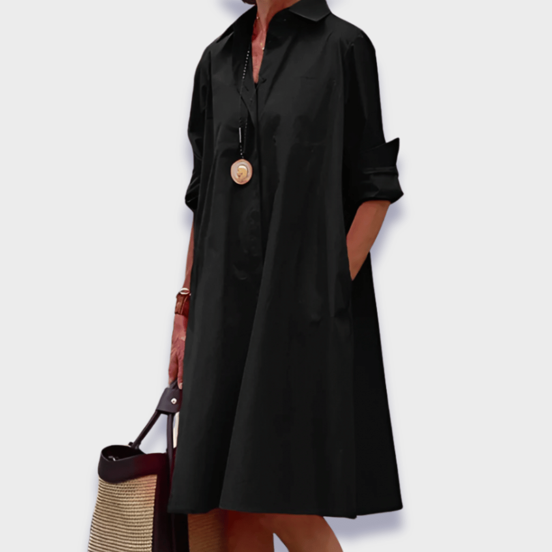 Ysolde - Stijlvolle Polo Dress van premium stof