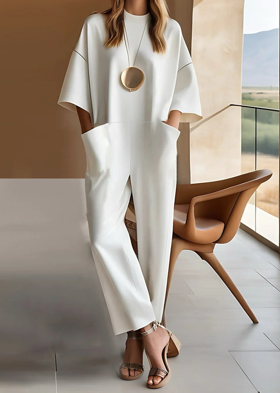 Tanoria - Urban-stijl jumpsuit voor een chique en moeiteloze look