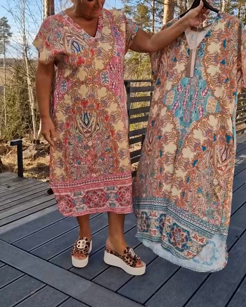 Ailina - Prachtige dames zomerjurk