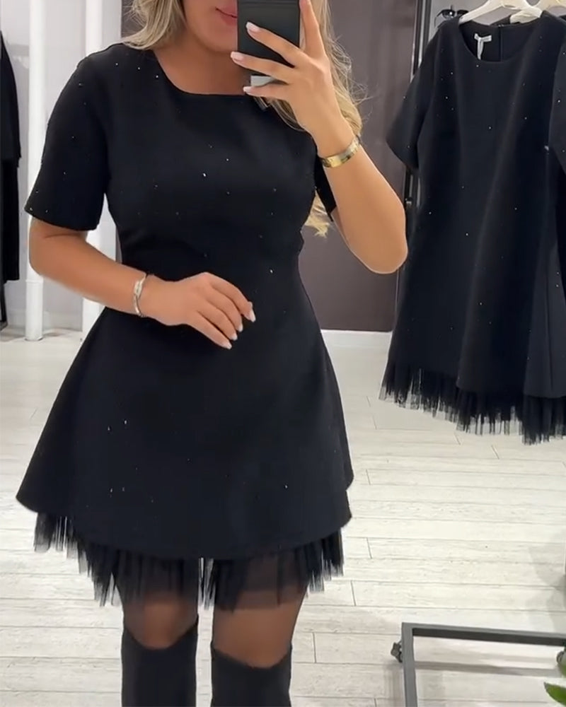 Helisanya - Robe Patchwork Schitterend Elegant