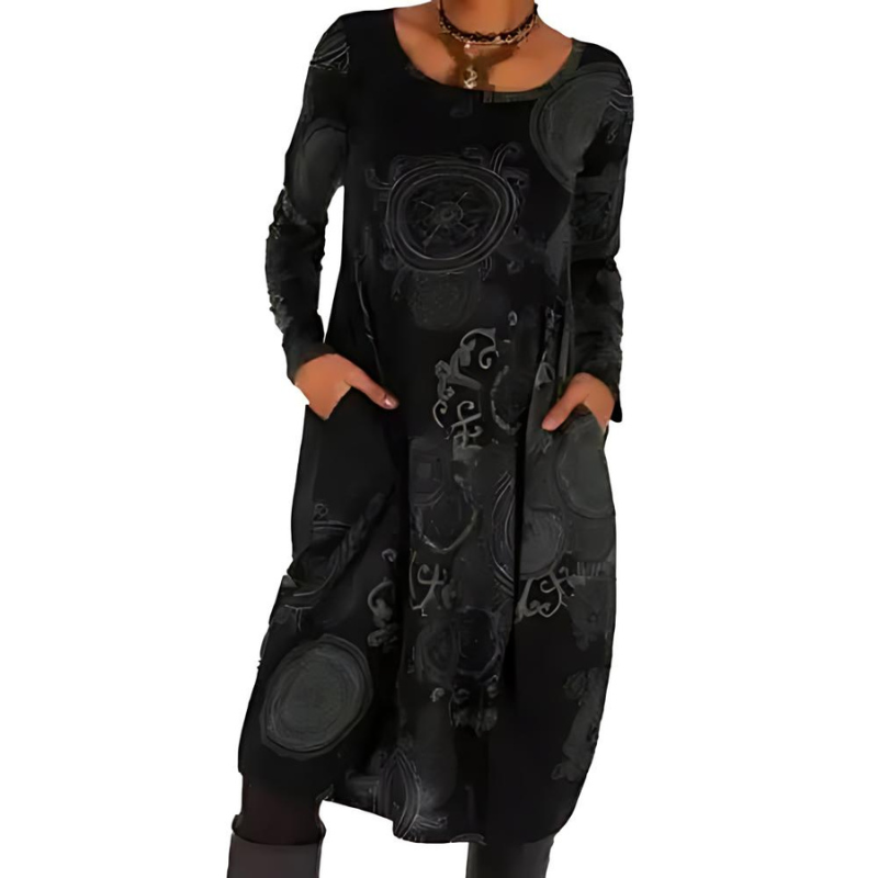 Lilou - Elegante en Comfortabele Winterjurk