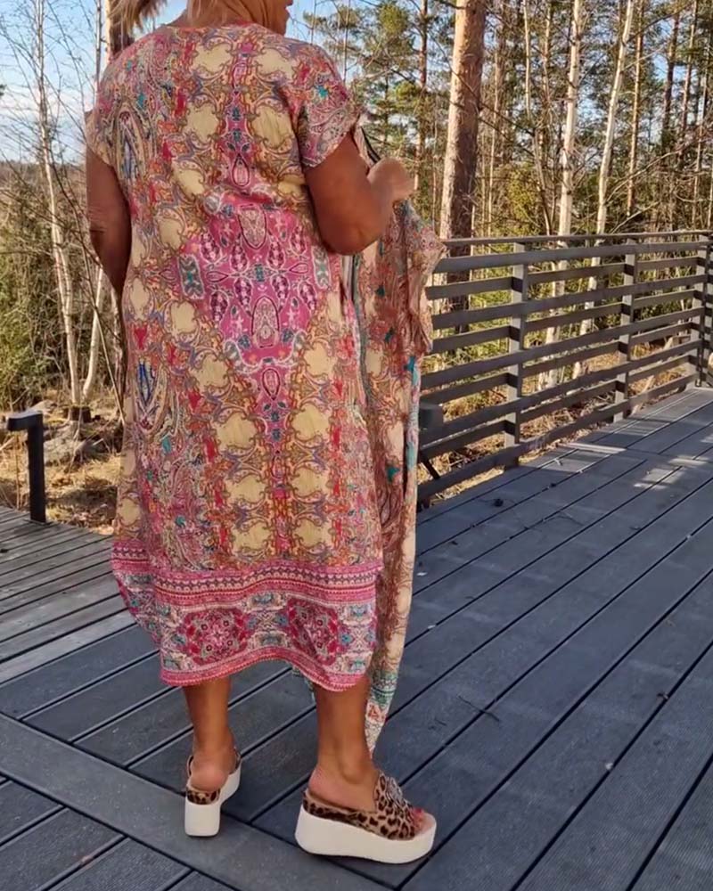 Ailina - Prachtige dames zomerjurk