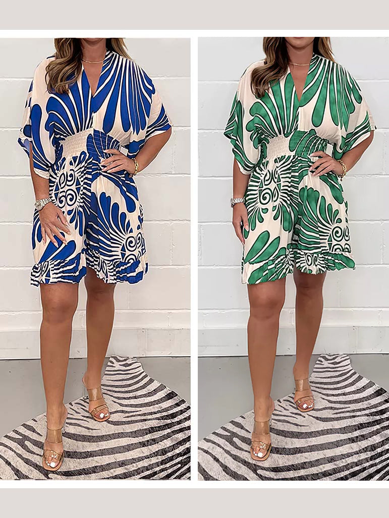 Amani - Casual jumpsuit voor dames met print