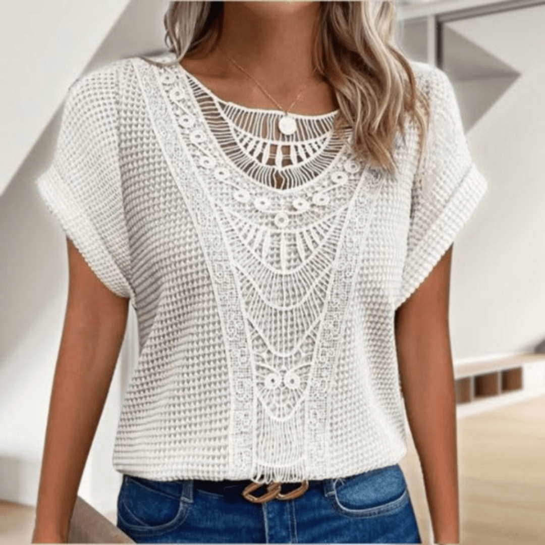 Aina - Elegante Ibiza-stijl blouse