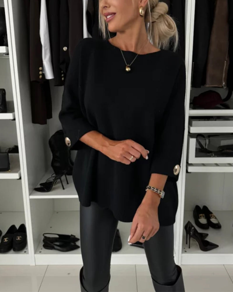 Heleen - Stijlvolle trui met unieke details